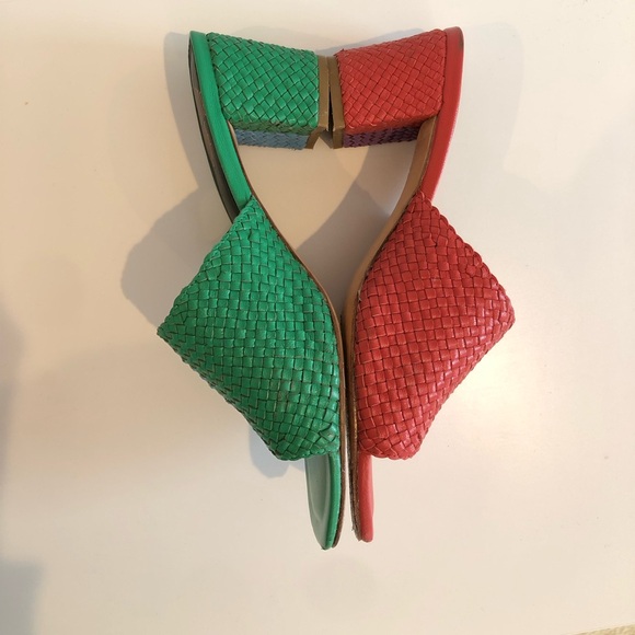 Charlotte Stone Multi-Color Lenu Heel in Size 10 - Worn handful of times! - Picture 5 of 13